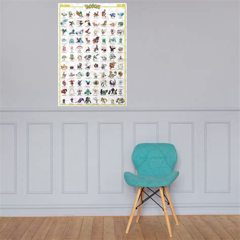 Alola Region Pokemon Poster 61 Cm X 91 Cm A Masterpiece Etsy