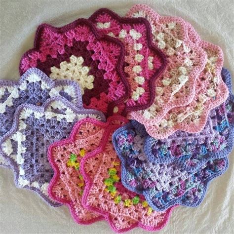 Crochet Hot Pad Pattern Easy Double Thick Crochet Hot Pad Etsy