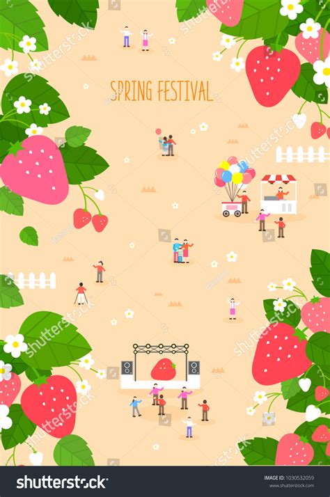 Spring Festival Background Stock Vector (Royalty Free) 1030532059 ...