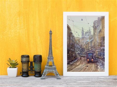 Купити картину «Львів. Старий трамвай» в жанрі міський пейзаж ...