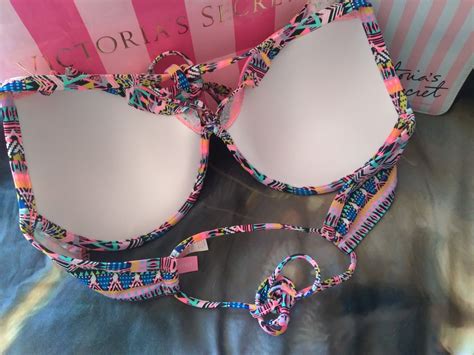 34DD Victoria S Secret Swim Top The Fabulous Halter Bikini Top VS Swim Etsy