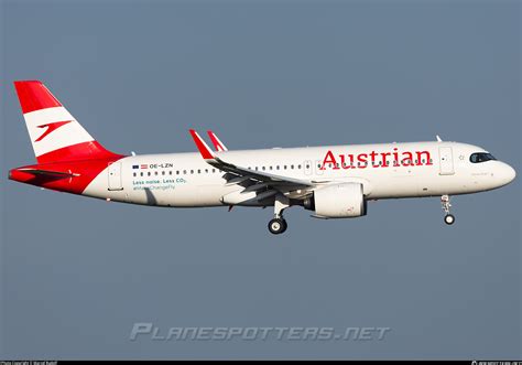 Oe Lzn Austrian Airlines Airbus A N Photo By Marcel Rudolf Id