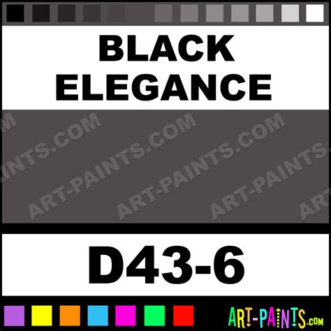 Black Elegance Interior Exterior Enamel Paints - D43-6 - Black Elegance ...