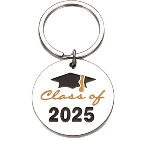 Darzheoy 2025 Graduation Gifts Keychain for Him Her Class of 2025