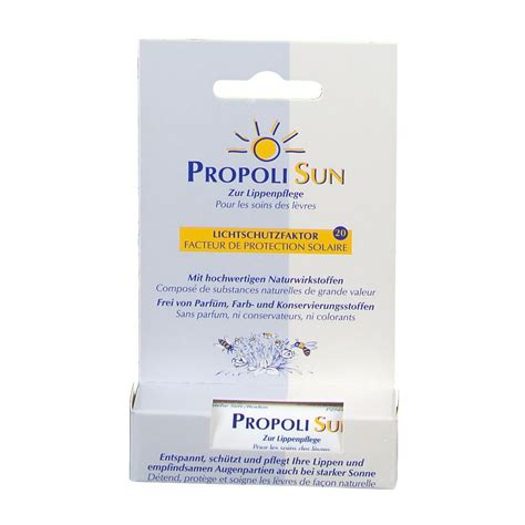 Propolis Lippenbalsam Sun Lsf G Shop Apotheke At