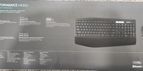 Logitech MK850 Performance Wireless Combo (Keyboard & Mouse), Computers ...