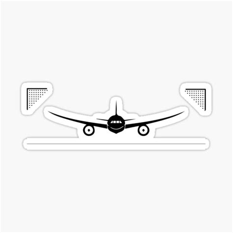 Airplane Sticker For Sale By Eng Akr Redbubble