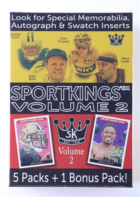 Sportkings Volume Multisport Trading Card Blaster Box With