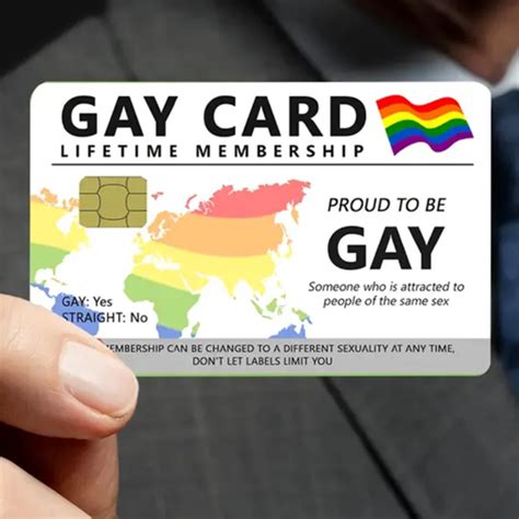 GAY CARD COVER Forbidden Patches