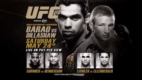 UFC 173 Barão vs Dillashaw Cobertura apuestas y resultados