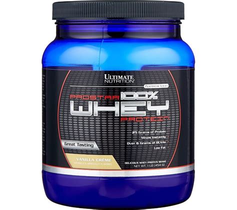 ProStar 100% Whey Protein Ultimate Nutrition (454 гр) Ванильный крем ...
