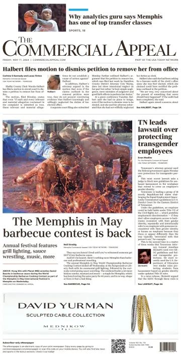 The Commercial Appeal Subscription | PressReader