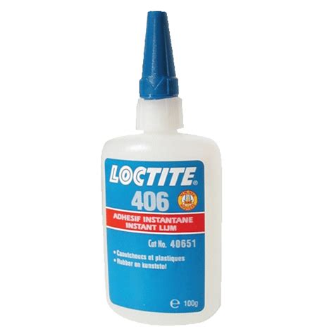 Colle instantanée 406 pour plastiques et élastomères difficiles LOCTITE