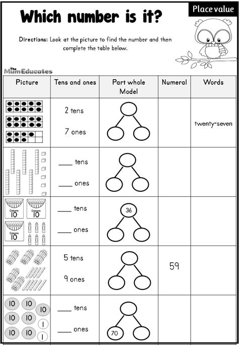 Free Year 2 Place Value Maths Worksheets The Mum Educates