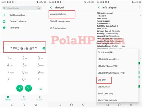 4 Cara Lock 4G Infinix Semua Varian Ke Mode Jaringan LTE Only PolaHP