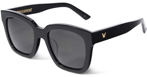 ᐉ Солнцезащитные очки с большой оправой прямоугольные Черный ...