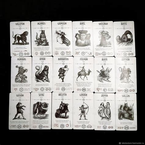 Оккультное Таро (Таро Демонов Гоэтии) METAL BOX EDITION (Occult Tarot ...