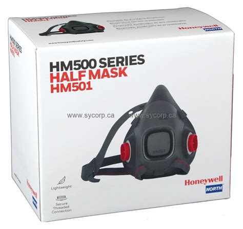 Honeywell North HM500 Series Half Face Respirator Large HM501TL