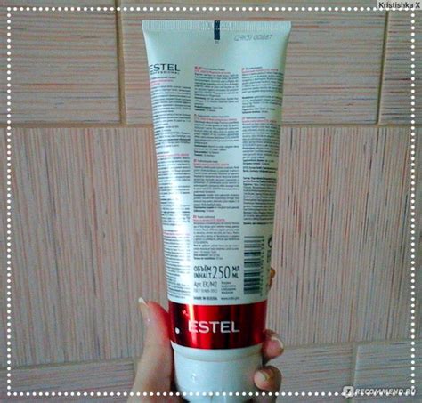 Маска для волос Estel Keratin - «Чудес не ждите ! » | отзывы