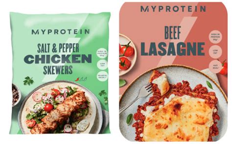 Myprotein Launches Its First Ever Frozen Meal Prep Range At Iceland