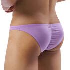 Mens Low Rise Nylon Cool Ice Silk Briefs Sexy Bikini Pouch Panties Underwear AA EBay