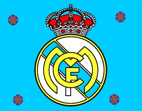 Escudo Del Real Madrid Para Colorear