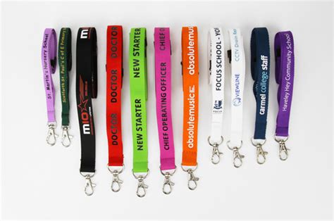 Printed And Woven Custom Lanyards Explained Lancaster Printing