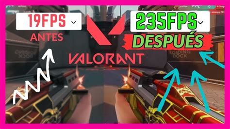 Como SUBIR Los FPS En Valorant Optimizar VALORANT En PC De BAJOS