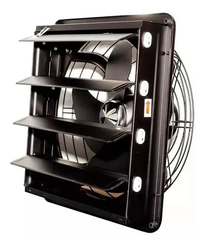 Extractor De Aire Triton Pulgadas Negro Mate Masterfan Env O Gratis