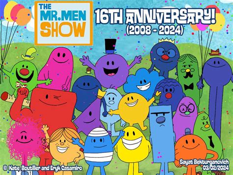 The Mr Men Show 16th Anniversary 2008 2024 By Sayat Bekturganovich