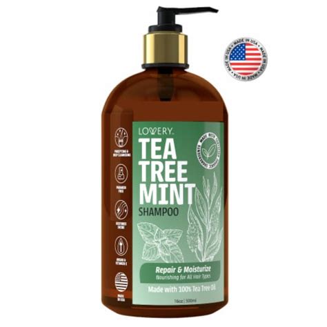 Tea Tree Mint Shampoo Made In Usa 16 Oz 1 Kroger