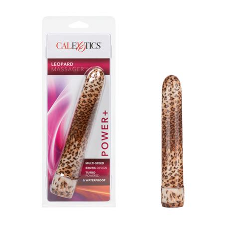 LEOPARD MASSAGER BROWN Varta Mayoreo Distribuidora De Juguetes Sexuales