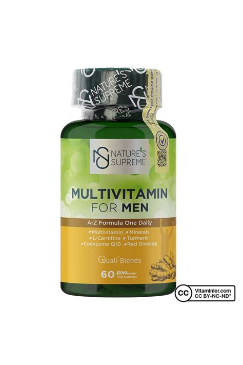 Natures Supreme Multivitamin For Men 60 Kapsül Fiyatı Yorumları Trendyol