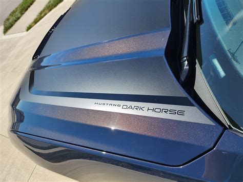 Removing Dark Horse Vinyl Hood Decals | Page 2 | Mustang7G - 2024+ S650