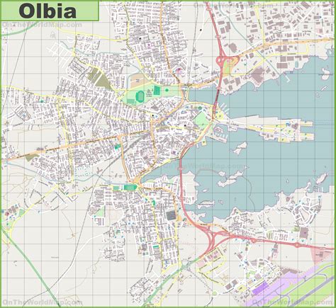 Volotea Palermo Olbia Italy Map