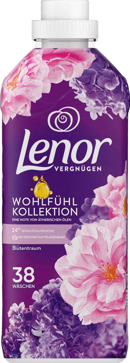 Lenor Weichspüler Blütentraum 38WL 0 95 l dauerhaft günstig online