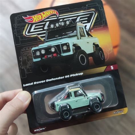 Jual Hot Wheels Elite Land Rover Defender Pickup Shopee Indonesia