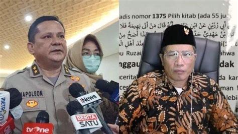 Surat Terbuka Irjen Napoleon Bonaparte Soal Penganiayaan Muhammad Kece