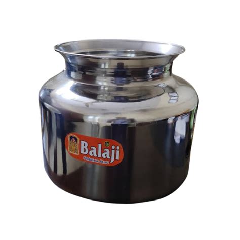 Viswapriya L Water Storage Matka Water Storage Pot Stainless Steel