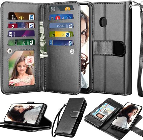 Njjex Wallet Case For Samsung Galaxy A20 For Galaxy A30