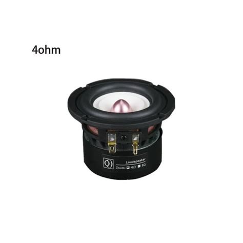 4ohm 1PC Haut Parleur De Caisson De Basses De Milieu De Gamme