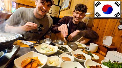 Americans Eat Traditional Korean Food In Seoul South Korea YouTube