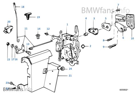 Closing System Door Rear Bmw E I M Japan