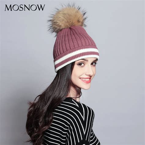 Girls Cashmere Hat Adjustable Cute Woolen Cap Female Knitting Warm