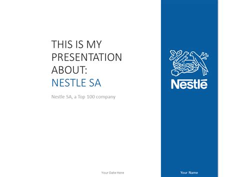 Nestle Powerpoint Template