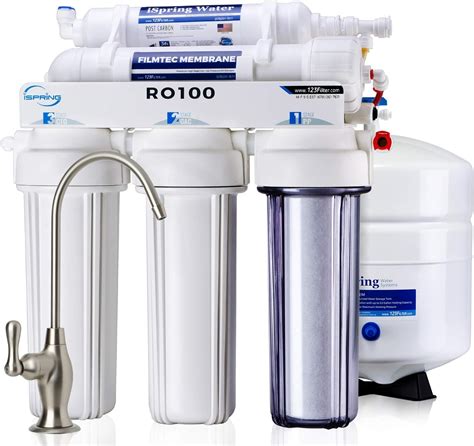 ISpring RO100 Under Sink 5 Stage Reverse Osmosis Drinking Water