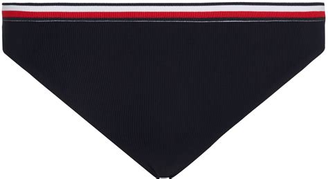Tommy Hilfiger Global Stripe Ribbed Hipster Bikini Bottoms Uw Uw Au Meilleur Prix Sur