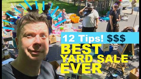 Odd Yard Sale Tips That Actually Work My Best Yard Sale Ever Youtube