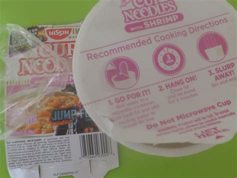 Nissin Cup Noodle с креветками | Пикабу