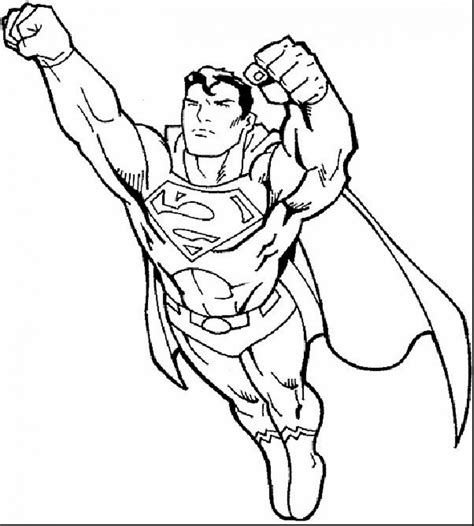Superman Coloring Pages